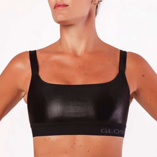 Top Glossy Cirre Preto Cr