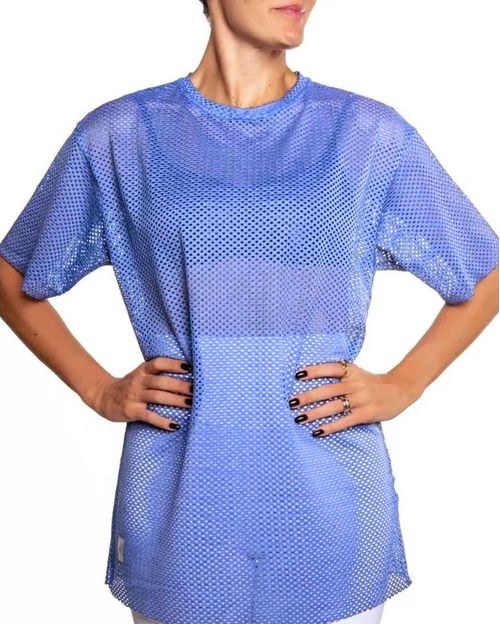 T-Shirt Tela Azul Bebê