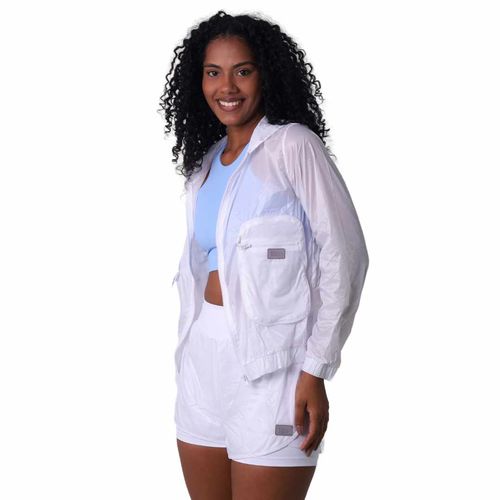 Corta Vento Pocket Branco