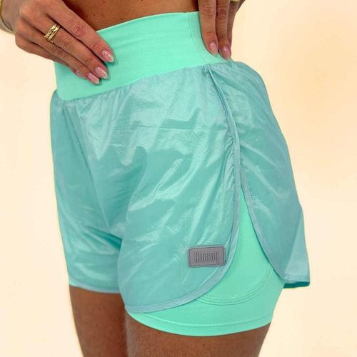 Short Pocket Aqua Marine